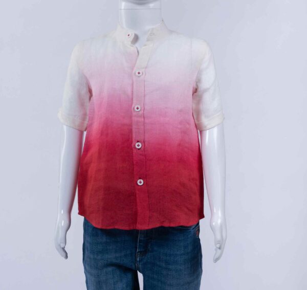 ombre pink shirt