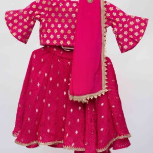 hot pink lehenga set