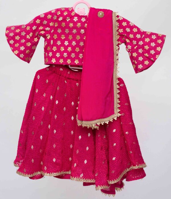 hot pink lehenga set