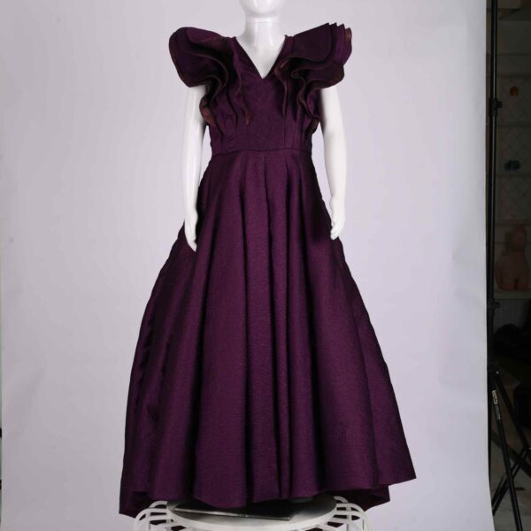 dark purple small dress