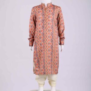 pashmina kurta with off white pant