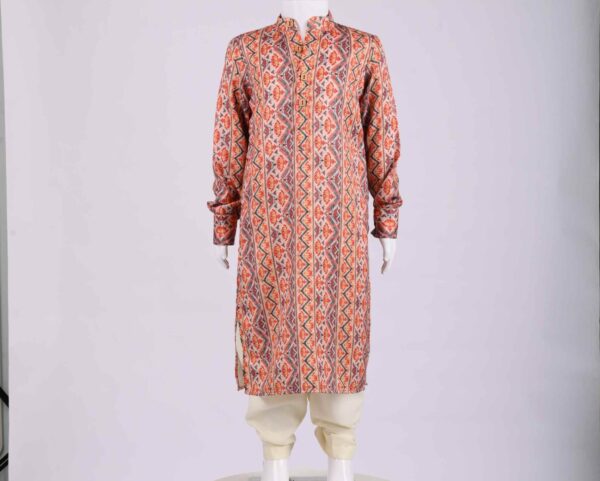 pashmina kurta with off white pant