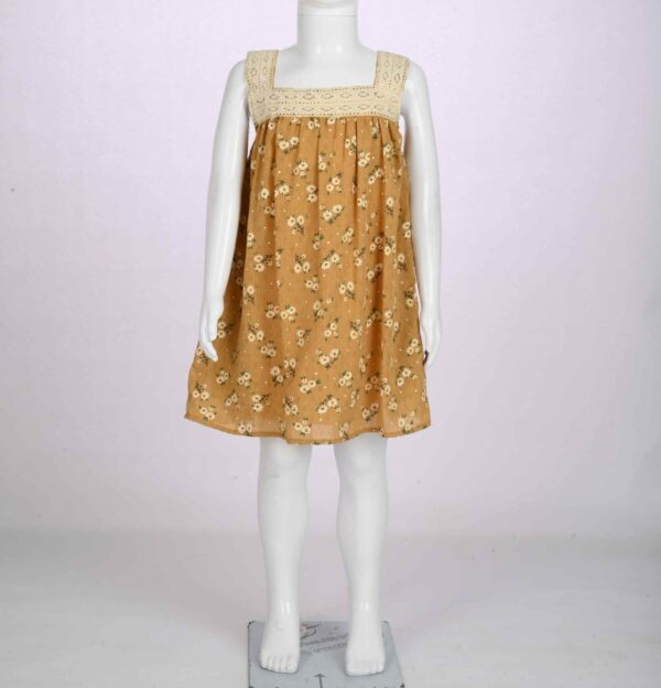 tortila brown floral dress