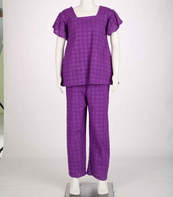 purple chicken co-ord set